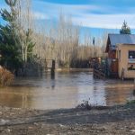 Patagônia tem inundações com degelo por altas temperaturas