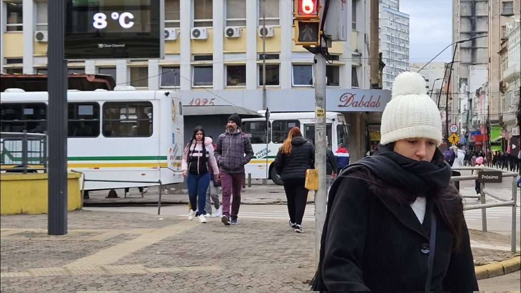 Tarde de muito frio tem temperatura tão baixa quanto 1ºC