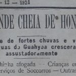 Grande enchente em Porto Alegre alagava a cidade há um século