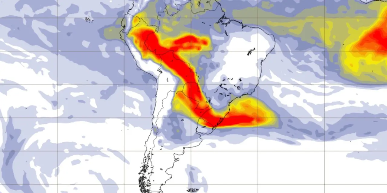 <span class="entry-title-primary">Denso corredor de fumaça se forma entre a Amazônia e o Sul do Brasil</span> <h2 class="entry-subtitle">Correntes de vento de Norte trazem grande quantidade de fumaça da região amazônica para o Rio Grande do Sul </h2>