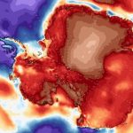 Temperatura 30ºC acima do normal na Antártida terá impacto no Brasil