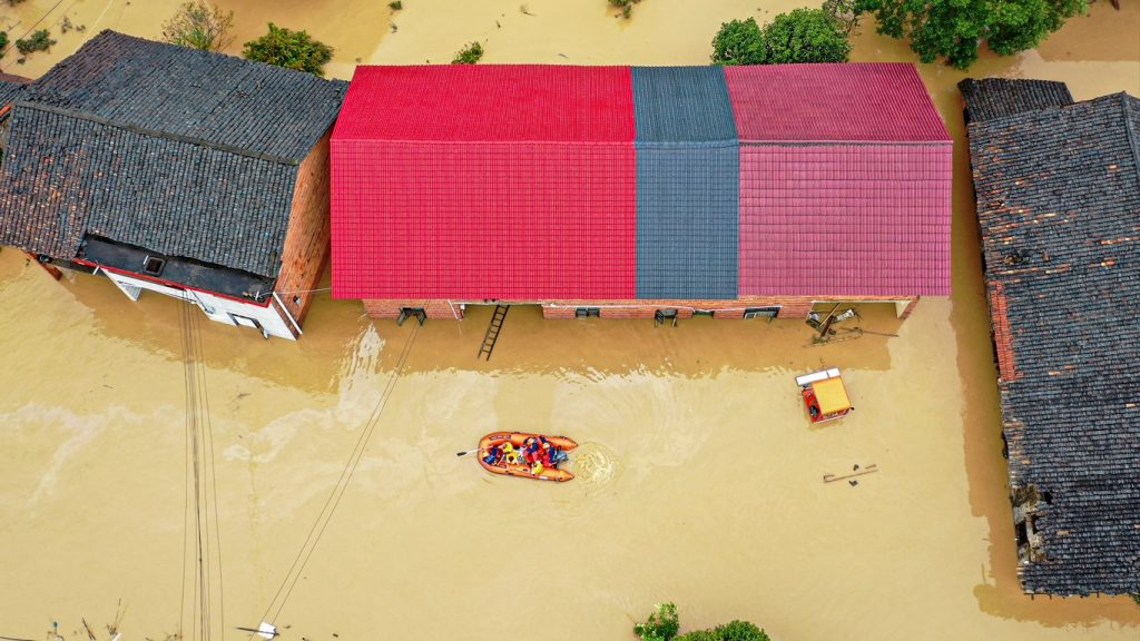 Dozens dead and missing amid record heat in China