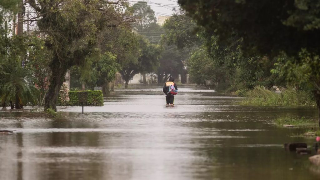 Chuva frequente por dias trará altos volumes no Rio Grande do Sul
