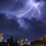 Frente quente provocará chuva volumosa e granizo no Rio Grande do Sul