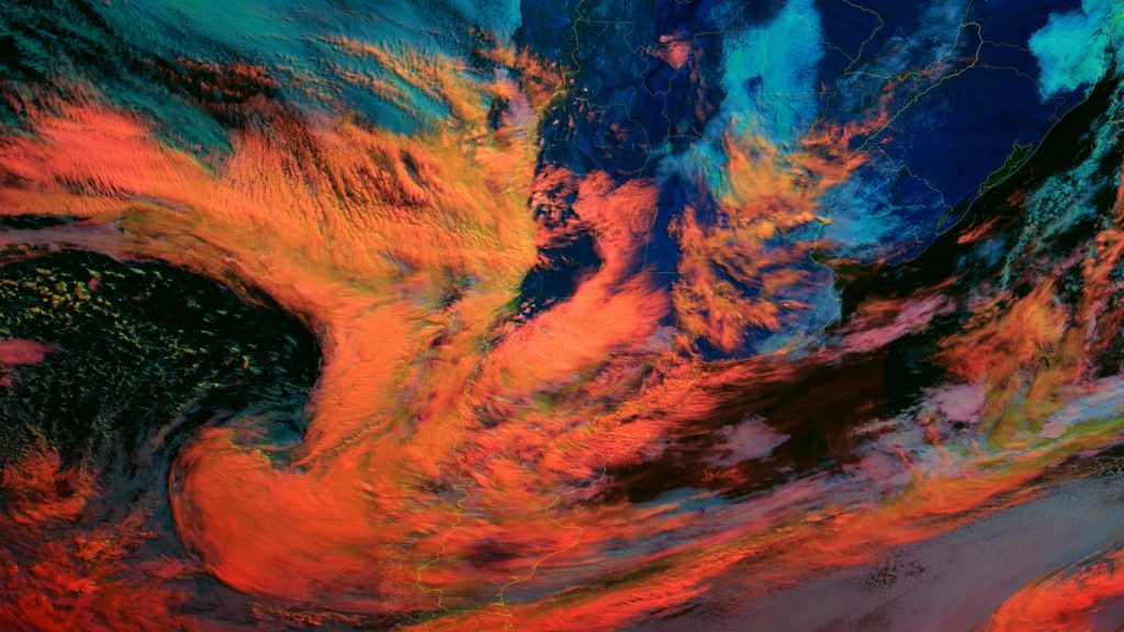 Ciclone provoca vento com força de furacão e estragos no Chile