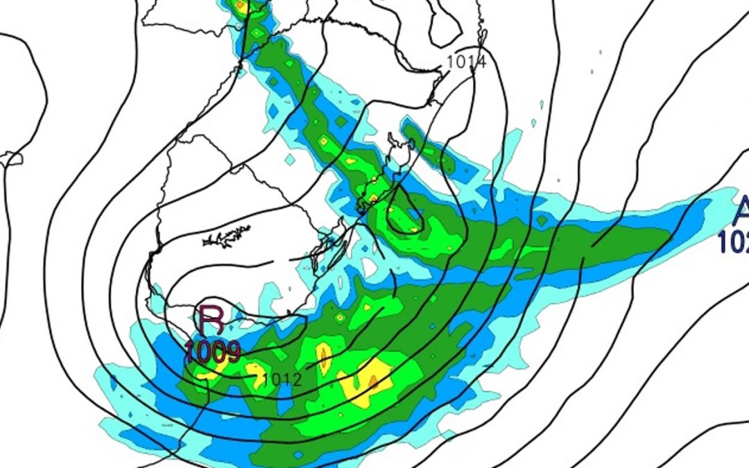 Ciclone muda o tempo no fim de semana e reforça ingresso de fumaça Ciclone extratropical se forma neste fim de semana no Prata, trará chuva no Rio Grande do Sul e antes reforçará ingresso de fumaça
