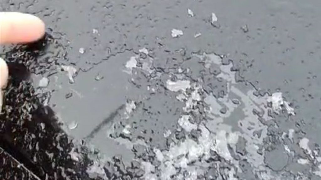 Frio intenso provoca raro fenômeno de precipitação no Sul do Brasil