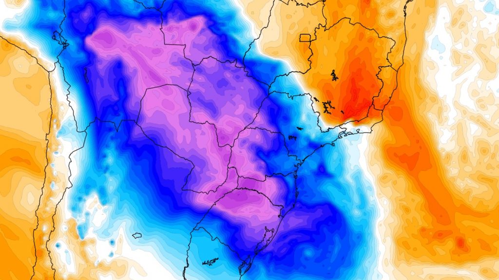 Ar polar ingressa no Brasil: veja projeções de temperatura, geada e neve
