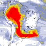 Correntes de vento trarão muita fumaça da Amazônia para o Sul do Brasil