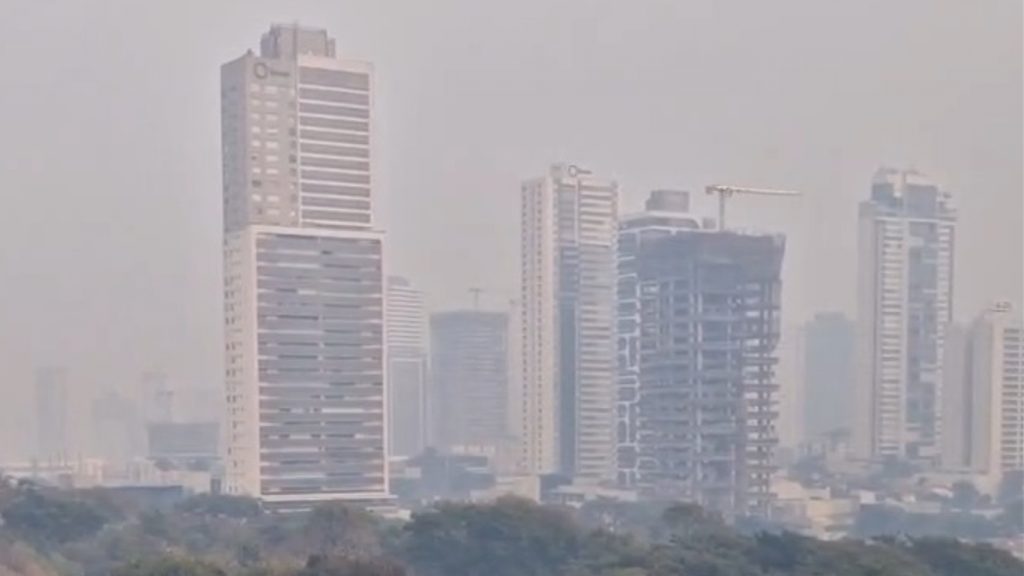 Alívio em São Paulo e muita fumaça em Goiás, Brasília e Minas Gerais