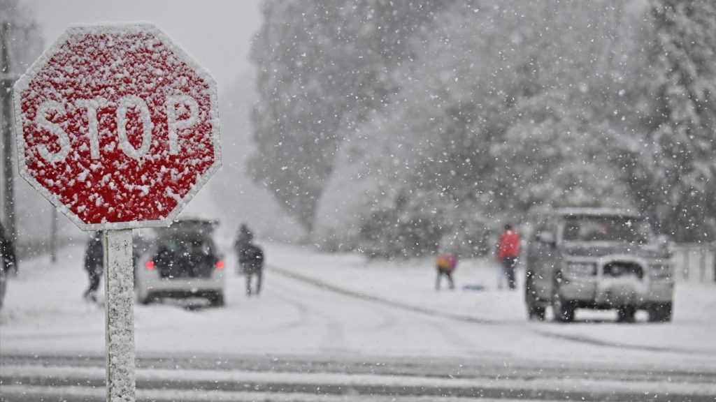 Neve cai com força em onda polar na Nova Zelândia; veja as imagens