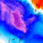 Semana terá muita chuva, forte massa de ar frio e talvez até neve