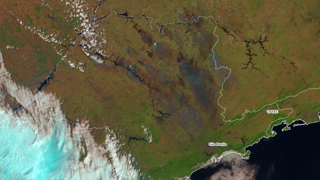 Queimadas explodem em São Paulo com fumaça; situção é perigosa