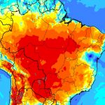 Umidade em níveis de emergência no Brasil cai a valores de Atacama