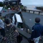 Região arrasada por terremoto no Japão tem chuva recorde e enchente