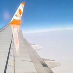 Passageira registra de avião camada de fumaça sobre o Brasil; veja fotos