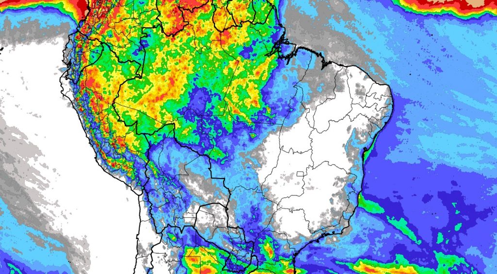 Veja onde mais vai ter chuva no Brasil nesta semana