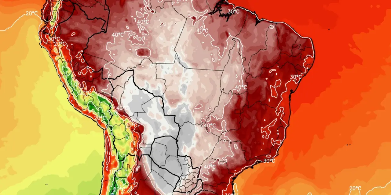 <span class="entry-title-primary">Onda de calor de 45ºC fará de setembro um dos mais quentes da história</span> <h2 class="entry-subtitle">Massa de ar excepcionalmente quente traz onda de calor extremo em vários estados com riscos à saúde e mesmo de vida </h2>