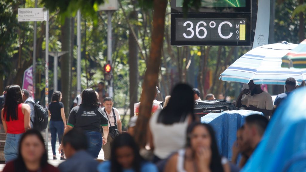 De torrar! Estado de São Paulo registra calor de 42ºC