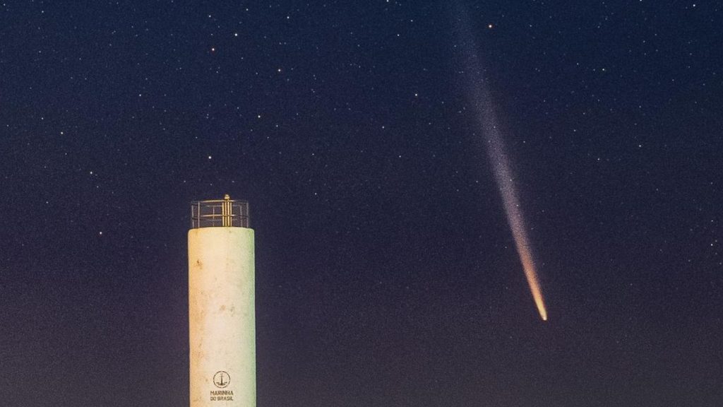 “Cometa do Século” visível no céu do Rio Grande do Sul; veja as fotos