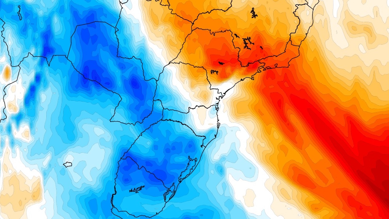 <span class="entry-title-primary">Última massa de ar frio do inverno alcançará o Sul e o Sudeste do Brasil</span> <h2 class="entry-subtitle">Temperatura declina em pontod do Mato Grosso do Sul, no Sul e no Sudeste do Brasil com frente fria seguida de massa de ar frio </h2>