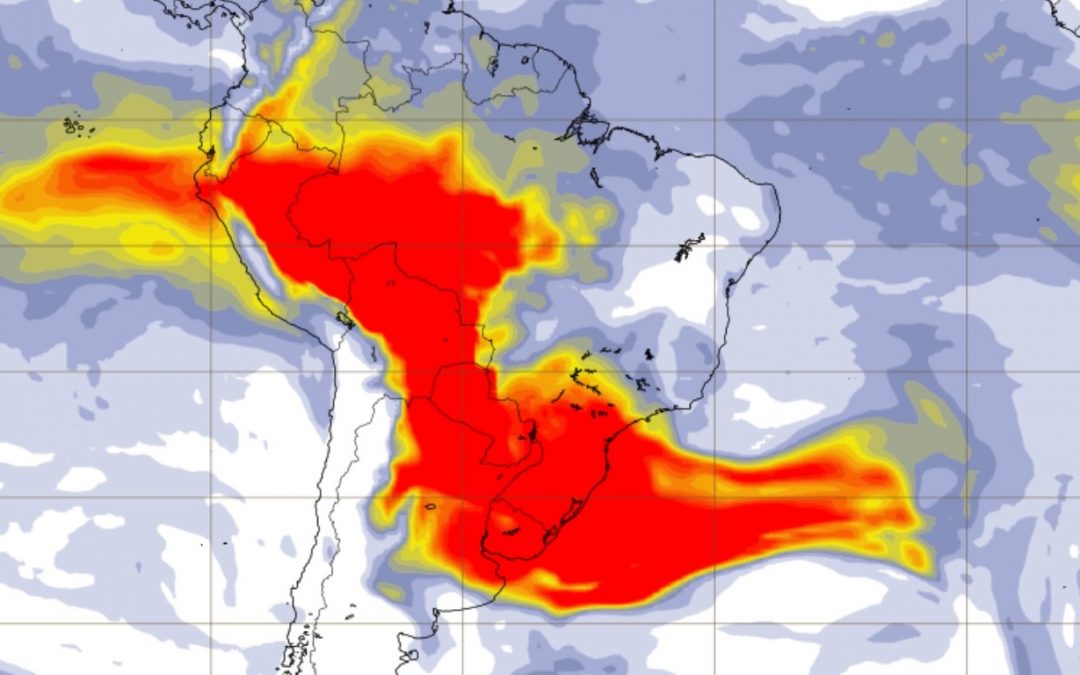 Fumaça de queimadas aumentará e chegará a Buenos Aires e Montevidéu Fumaça de queimadas cobre enorme área da América do Sul nesta semana e vai chegar tão ao Sul quanto as capitais da Argentina e do Uruguai