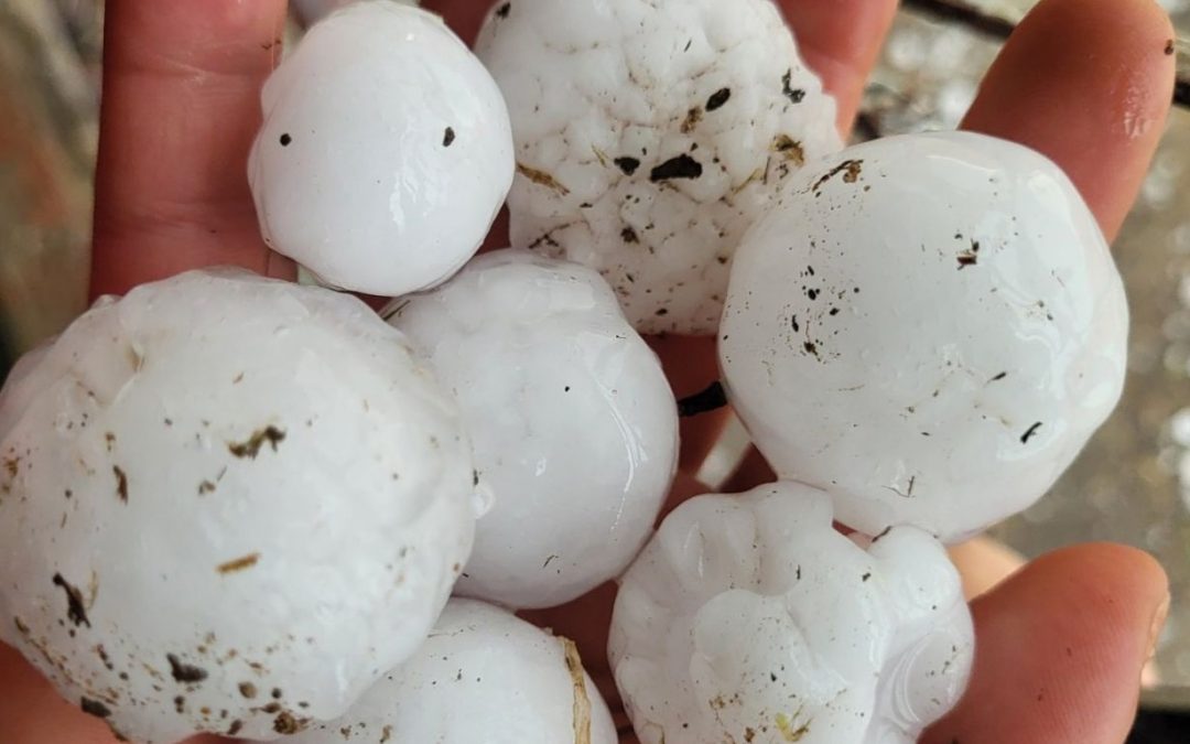 Tempestades avançam pela Argentina e Uruguai com muito granizo Episódio de tempo severo atinge nesta tarde a Argentina e o Uruguai com muito granizo antes de chegar ao Rio Grande do Sul