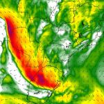 Corrente de jato transporta muita fumaça, provoca vento e traz calor