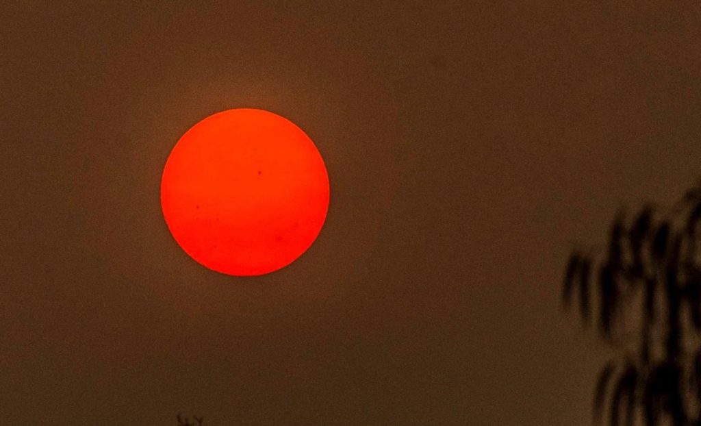 Calor supera 37ºC no Rio Grande do Sul sob céu de Marte e vai aumentar