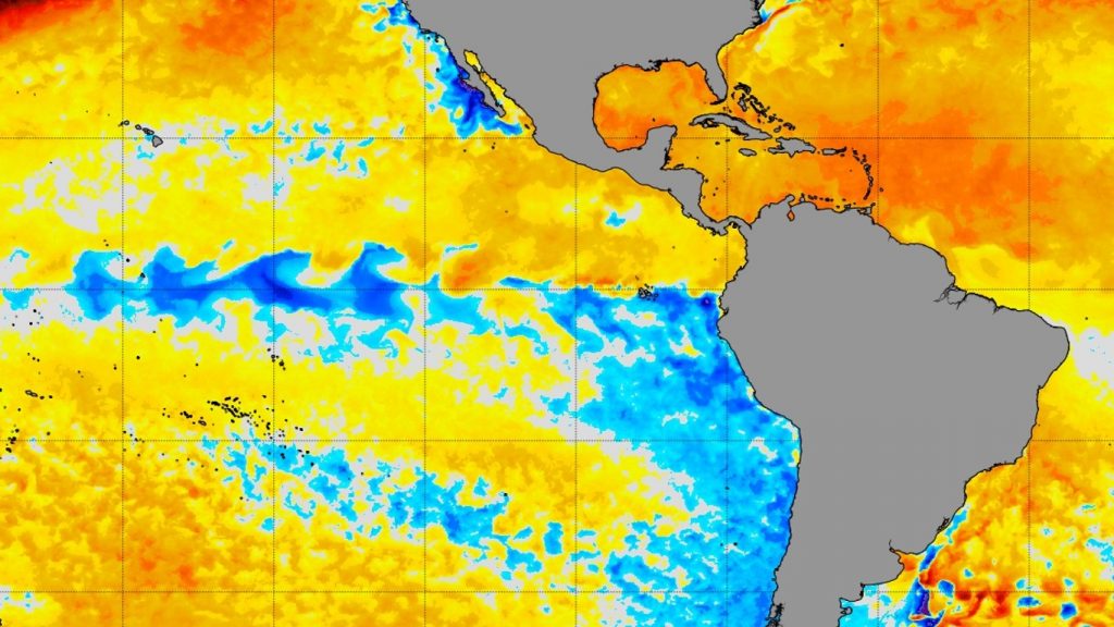 Pacífico registra anomalias de La Niña pela primeira vez em 2024