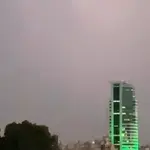 Chuva e raios atingem Triângulo Mineiro antes de dias de calor excessivo
