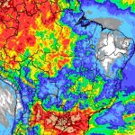 Previsão do tempo: tendência de chuva para dez dias no Brasil