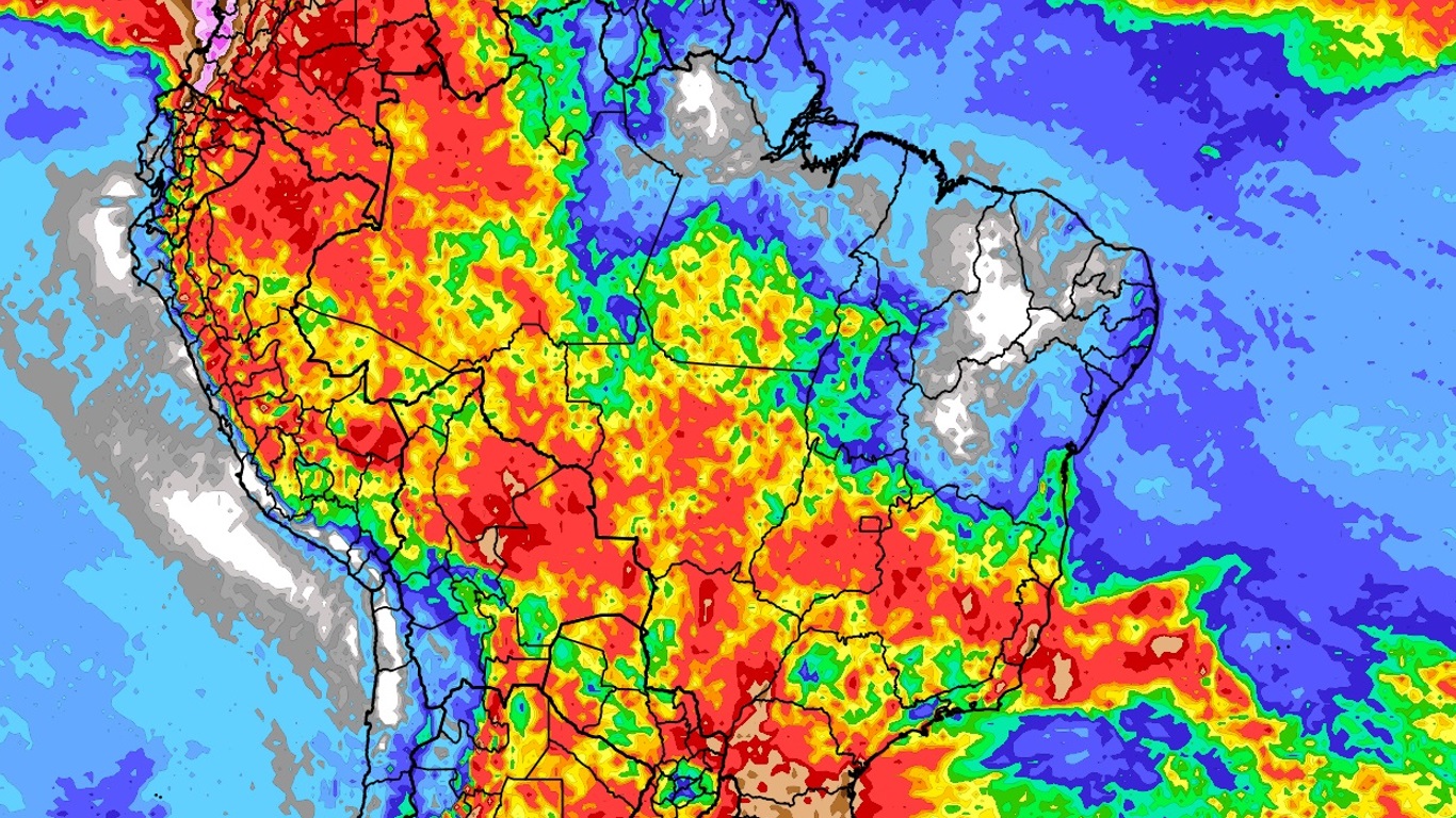 <span class="entry-title-primary">Brasil terá a semana com mais chuva em seis meses</span> <h2 class="entry-subtitle">Pela primeira vez desde abril grande parte do Brasil terá chuva com o retorno da precipitação em muitas cidades após seis meses secos </h2>