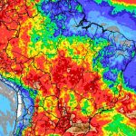 Previsão do tempo: tendência de chuva para dez dias no Brasil