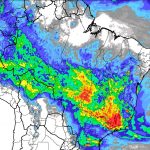Onde vai ter chuva com temporais isolados neste fim de semana