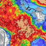 Previsão do tempo: tendência de chuva para dez dias no Brasil