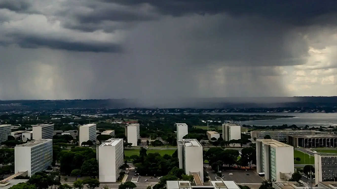 Chuva em Brasília 