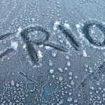 Frio de inverno e geada quase no fim de outubro