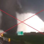 Verificamos: furacão Milton não gerou tornados gêmeos na Flórida