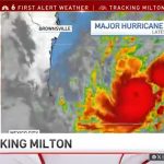Meteorologista dos EUA se emociona ao prever furacão Milton: “terrível”