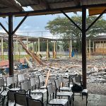 Vendaval causa muitos estragos em cidade do Litoral Norte gaúcho