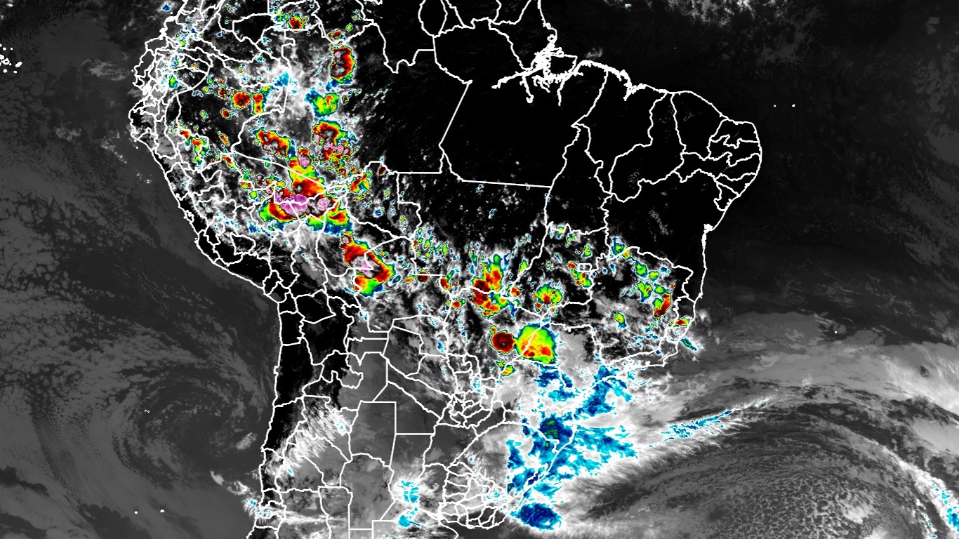 <span class="entry-title-primary">O Brasil como não se via há meses pelo satélite</span> <h2 class="entry-subtitle">Imagem de satélite da tarde desta quarta-feira contrasta fortemente com o que se observou durante os últimos meses </h2>