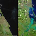 Antes e depois: satélite mostra a dimensão do dilúvio mortal na Espanha