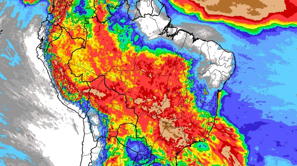 Veja onde mais vai ter chuva no Brasil nesta semana