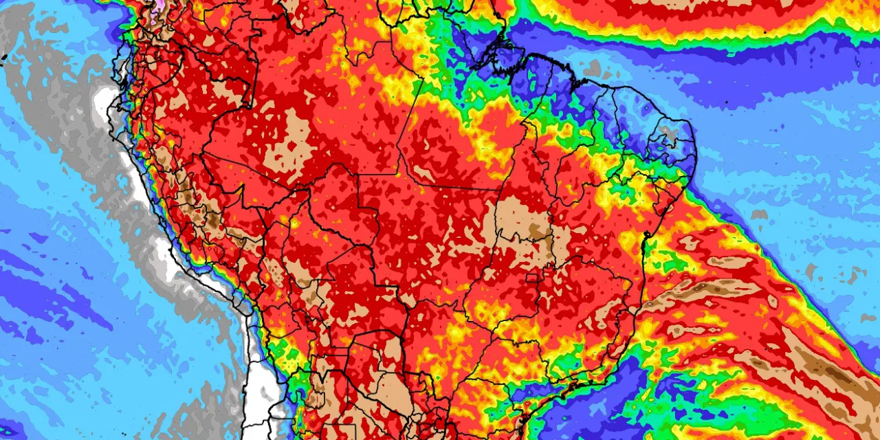 <span class="entry-title-primary">Previsão do tempo: tendência de chuva para dez dias no Brasil</span> <h2 class="entry-subtitle">Veja a previsão detalhada de chuva para o Brasil de Norte a Sul nos próximos dez dias e confira ainda o mapa de precipitação no período</h2>