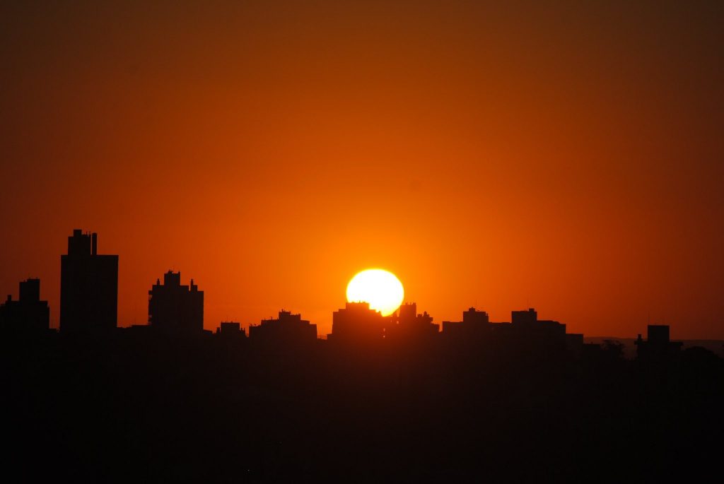 Calor: tarde de sábado muito quente no Rio Grande do Sul