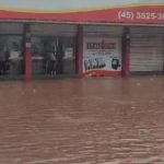 Chuva traz alagamentos no Sul do Brasil e instabilidade segue com vento