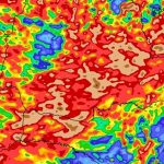 Risco de chuva excessiva a extrema em pontos do Sul e Sudeste do Brasil