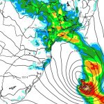 Ciclone se forma na costa e reforça instabilidade em vários estados