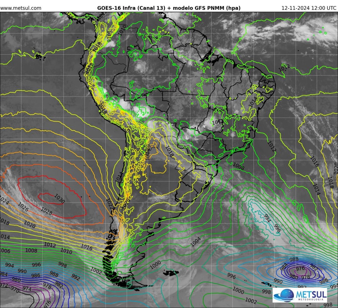 Veja onde está o ciclone mais perto do Brasil nesta terça-feira